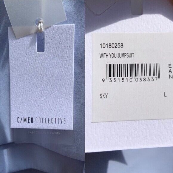 🌻C/MEO Collective "With You" Jumpsuit in Sky *NEW WITH TAGS* | US Size 8 - Picture 11 of 12